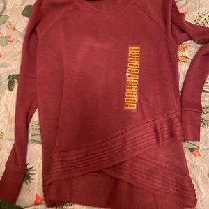 Crushed berry long sleeve shirt
